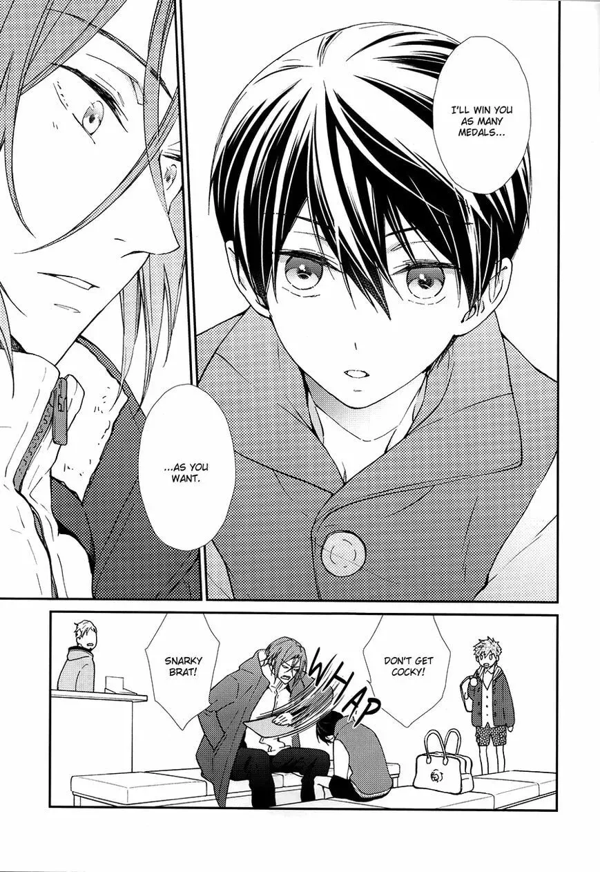 Free! dj - Eikan wa Kimi ni Kagayaku Chapter 3 page 4 - 