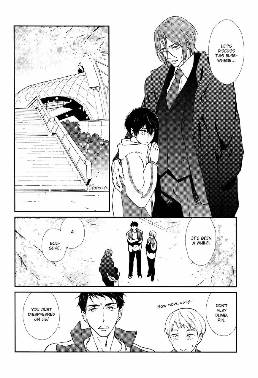 Free! dj - Eikan wa Kimi ni Kagayaku Chapter 3 page 33 - 