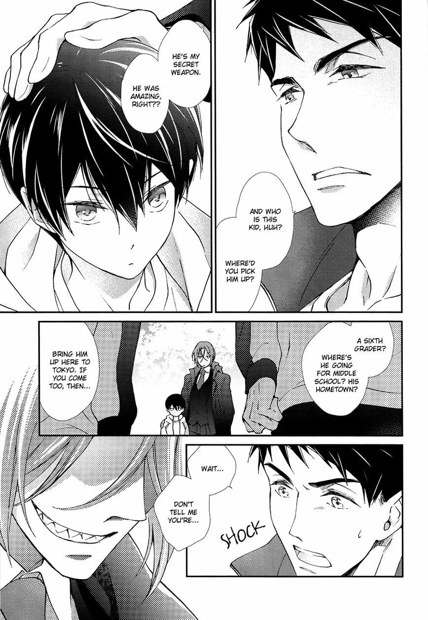 Free! dj - Eikan wa Kimi ni Kagayaku Chapter 3 page 34 - 