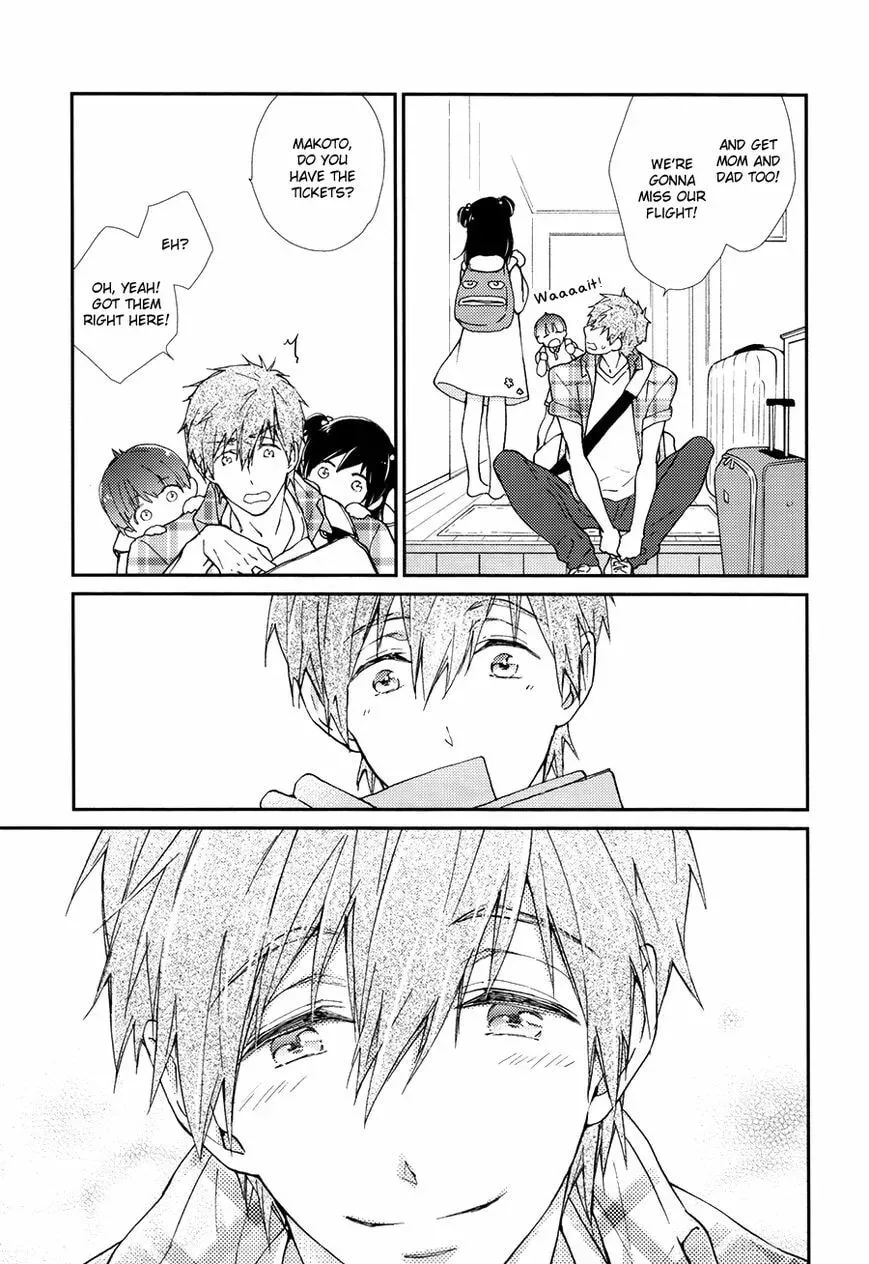Free! dj - Eikan wa Kimi ni Kagayaku Chapter 3 page 37 - 