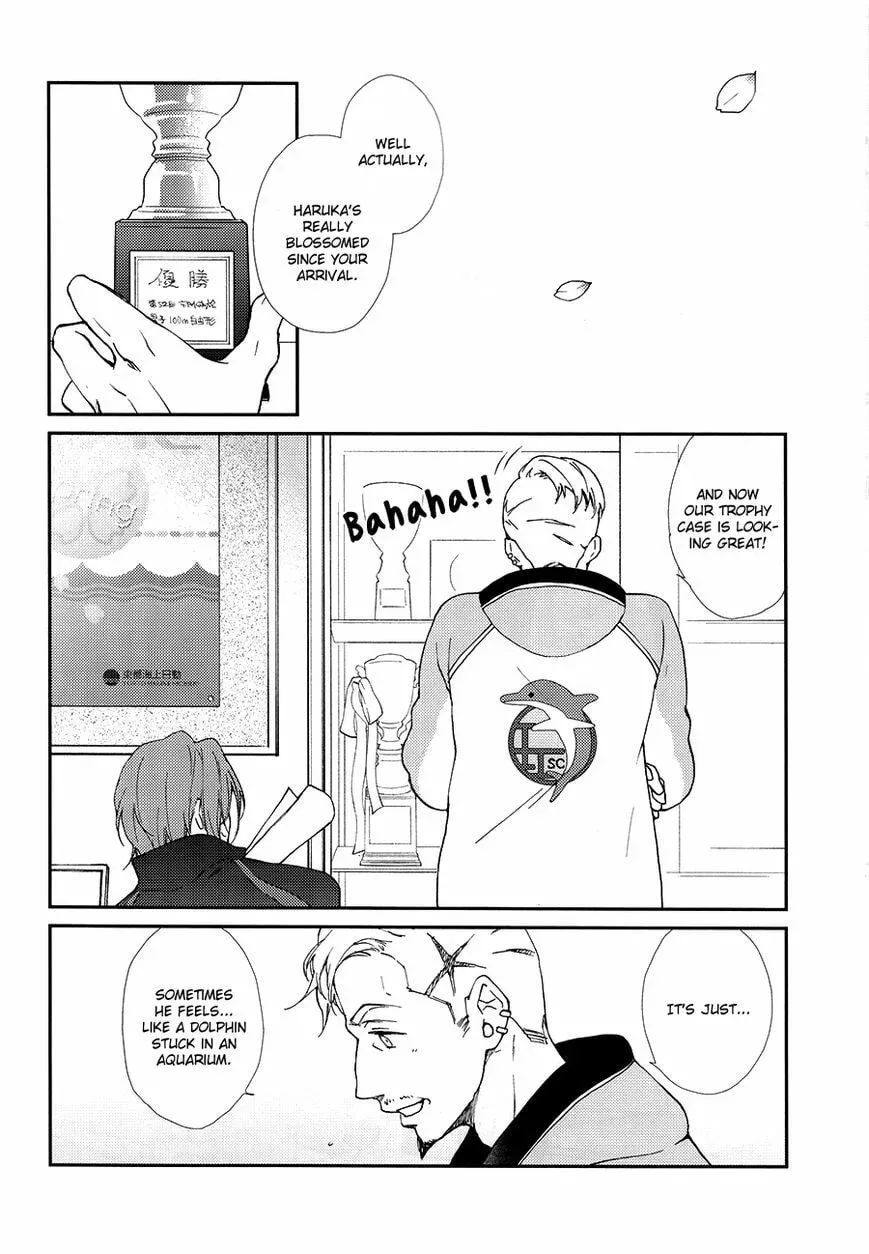 Free! dj - Eikan wa Kimi ni Kagayaku Chapter 3 page 5 - 