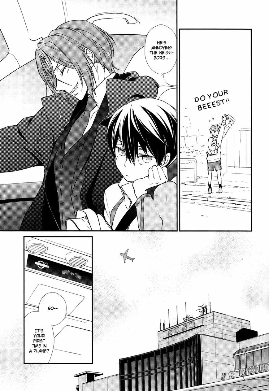 Free! dj - Eikan wa Kimi ni Kagayaku Chapter 3 page 10 - 