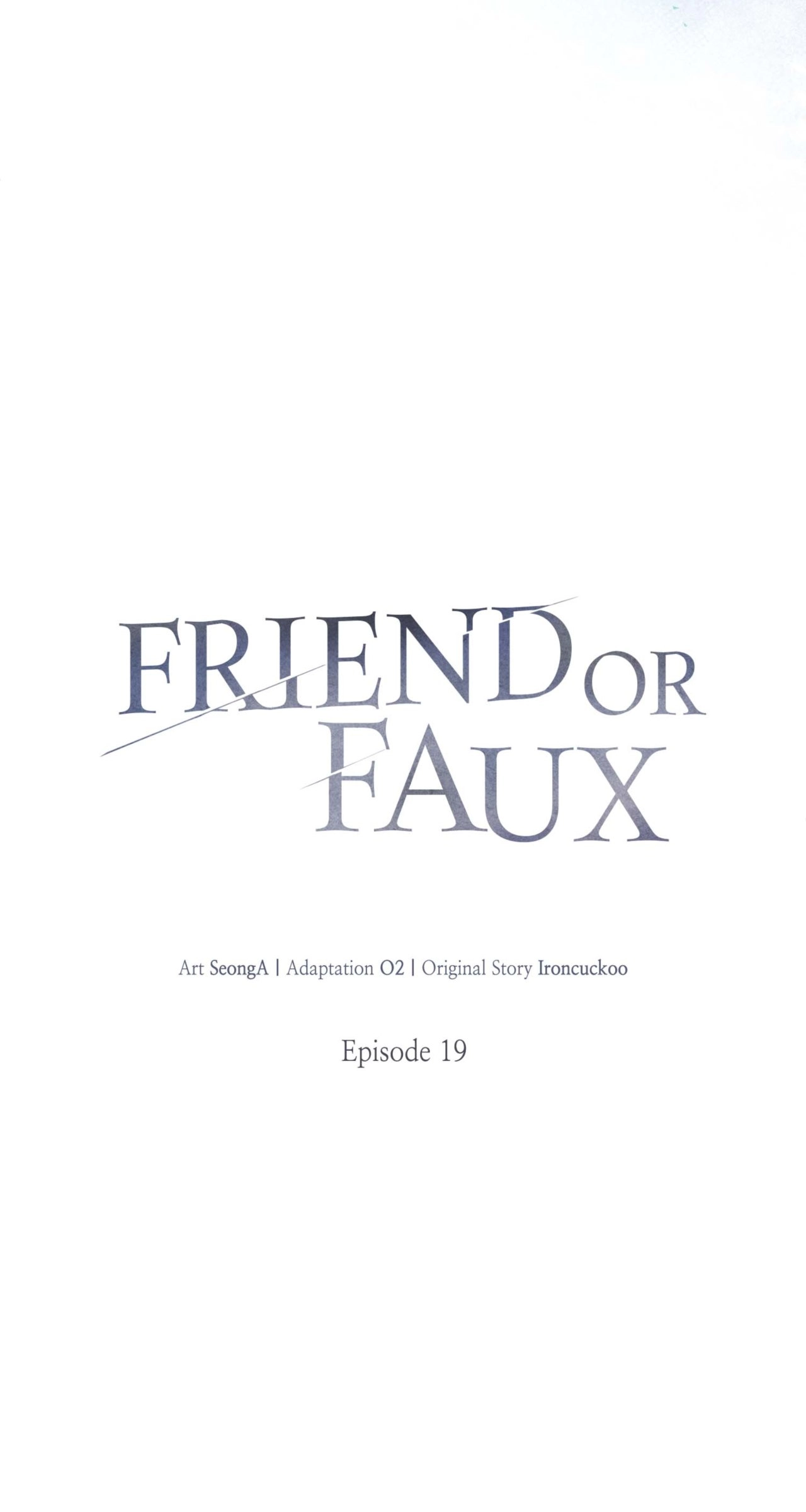 Friend or Faux Chapter 19 page 21 - 