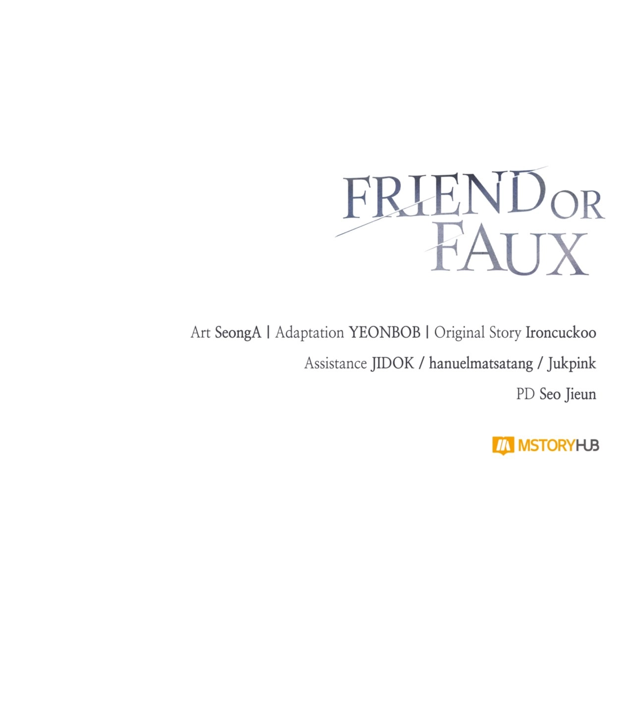 Friend or Faux Chapter 33 page 115 - 