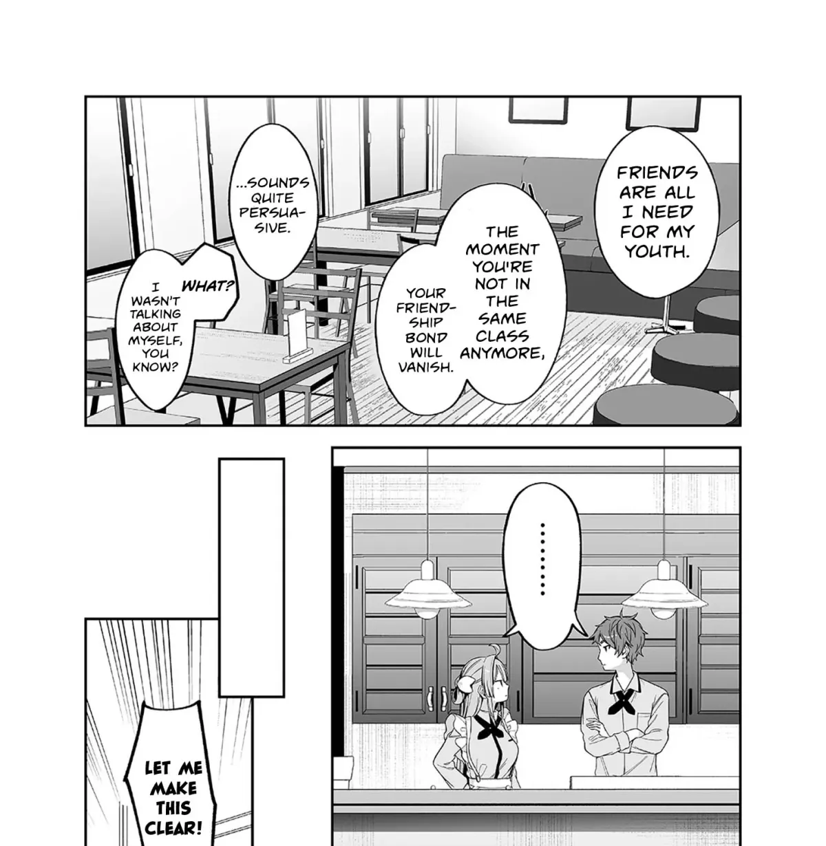 Friends or Lovers, Which is More Important? Chapter 1 page 3 - 