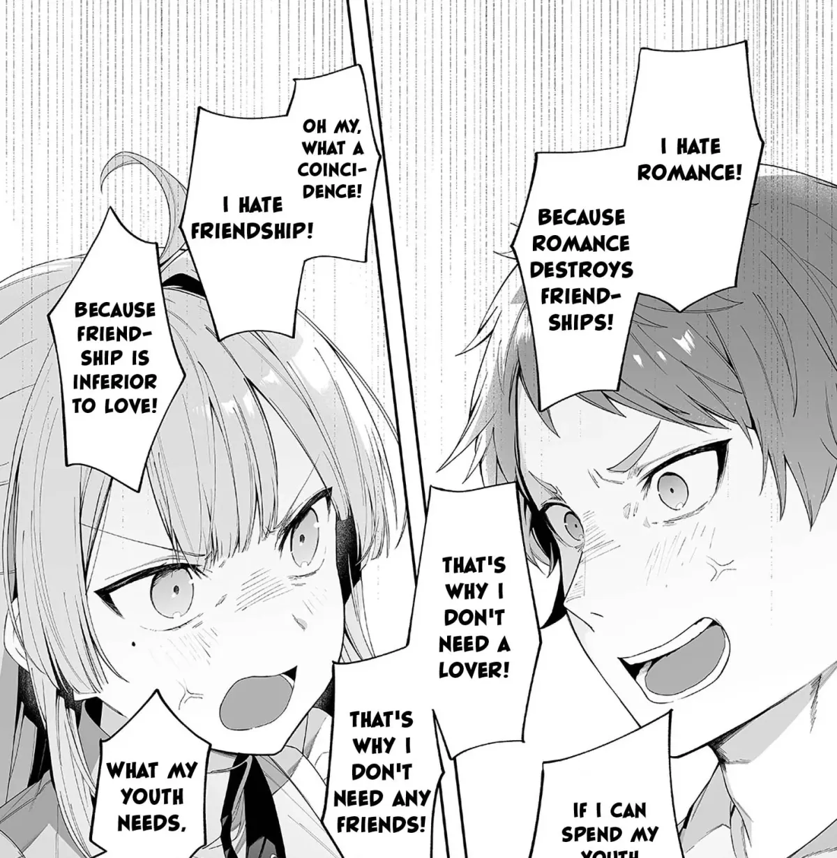 Friends or Lovers, Which is More Important? Chapter 1 page 5 - 