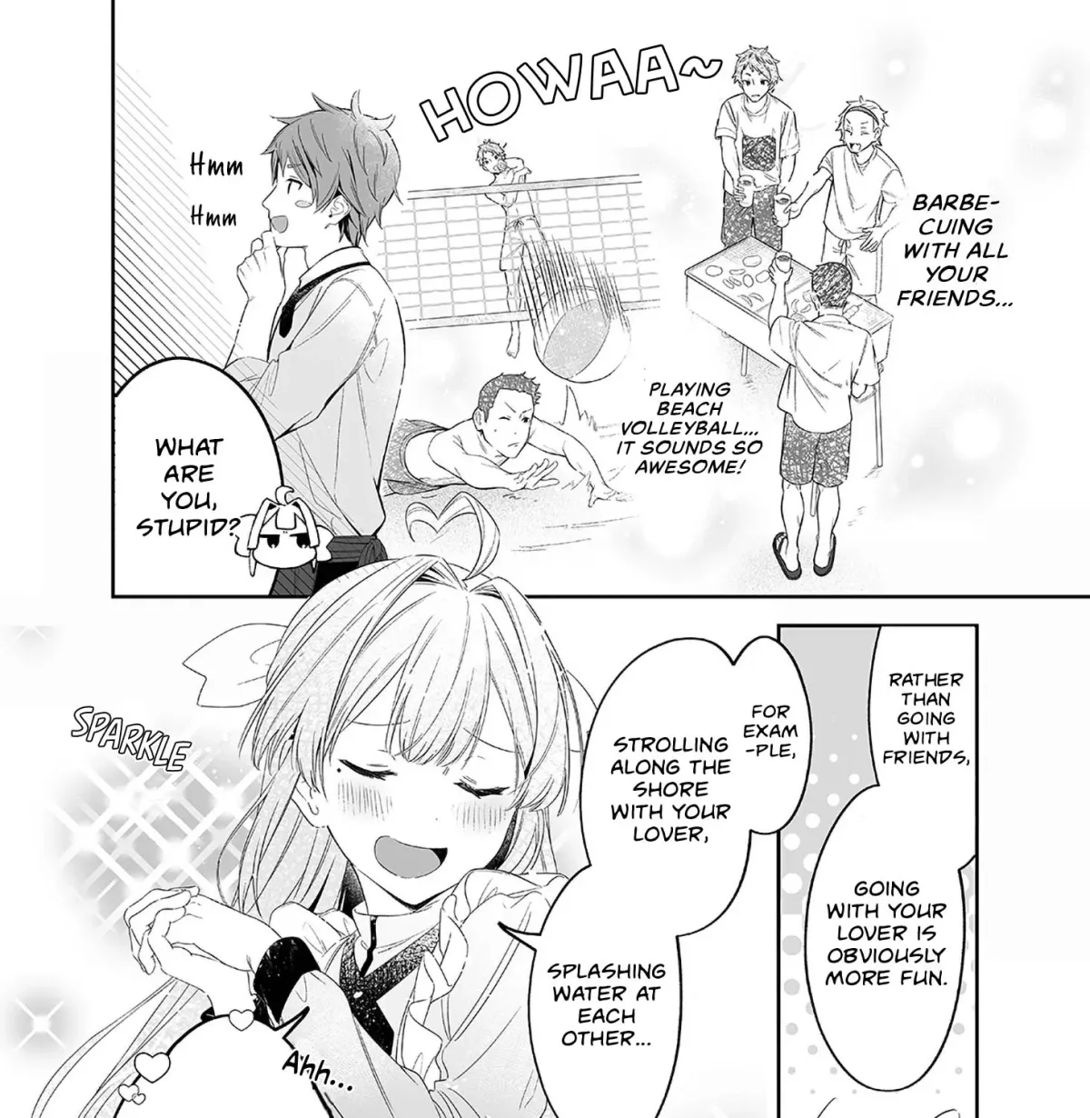 Friends or Lovers, Which is More Important? Chapter 2 page 3 - 