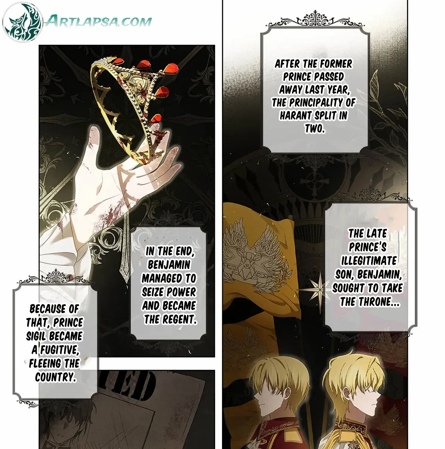 From a background character to the guardian of the marquess