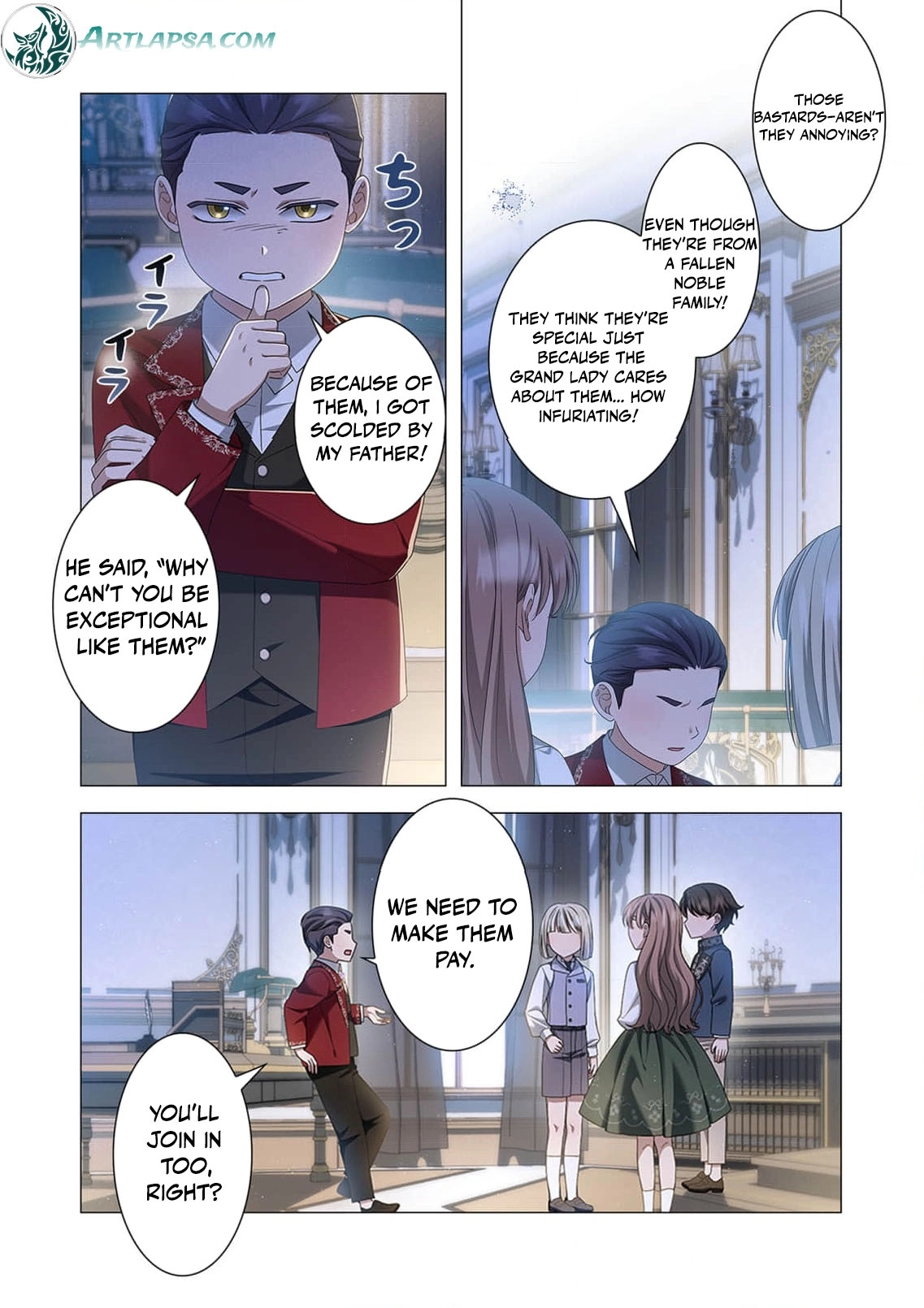 From a background character to the guardian of the marquess