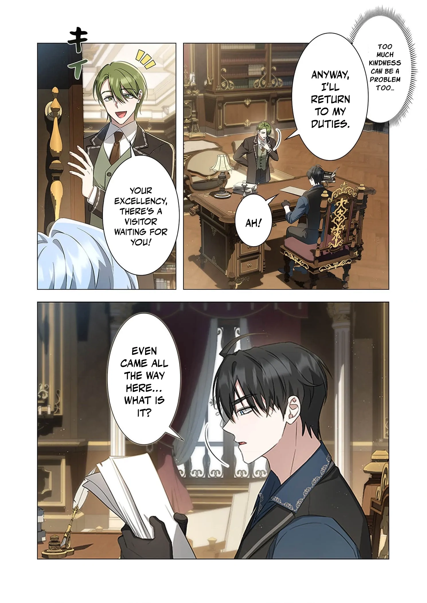 From a background character to the guardian of the marquess