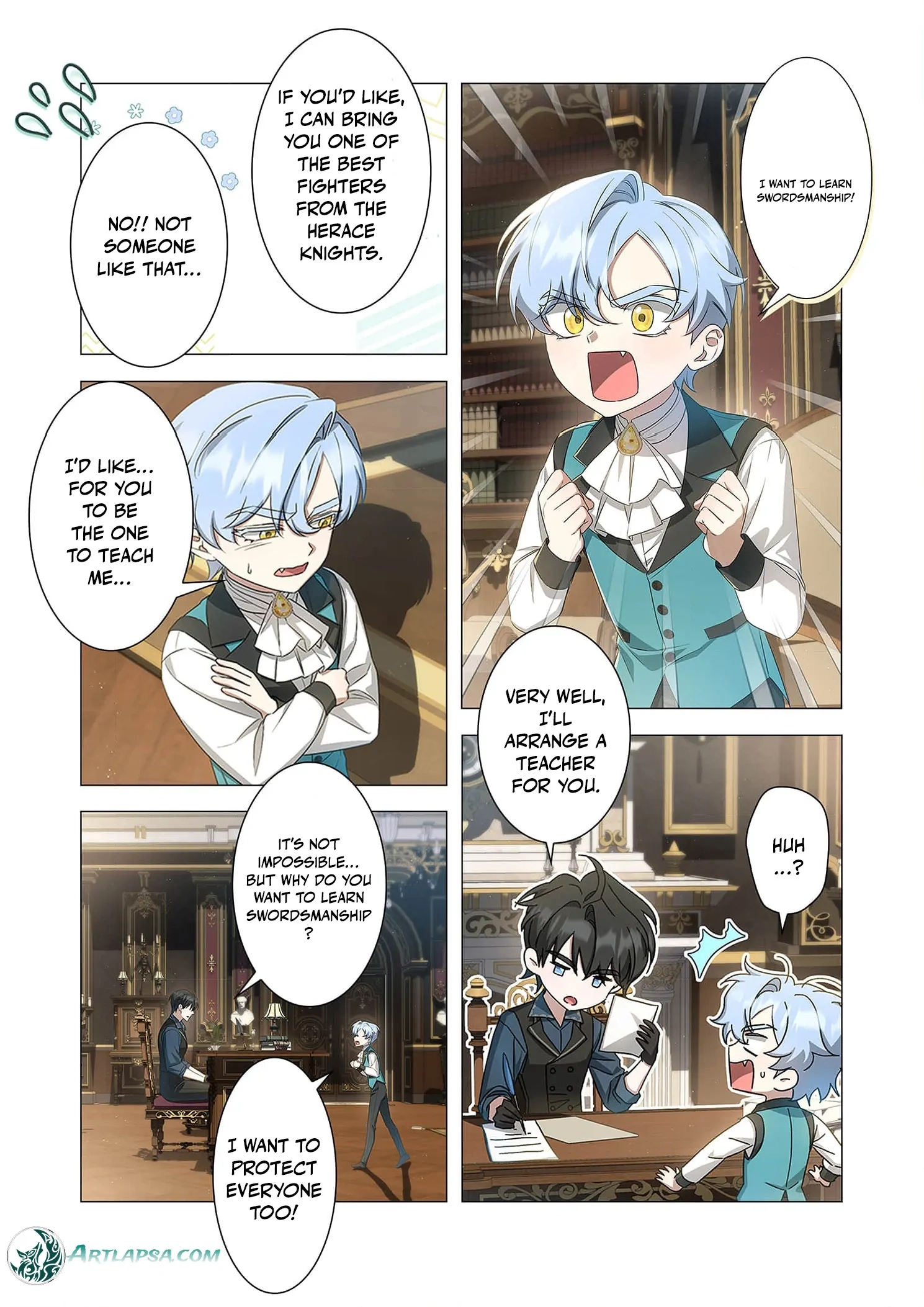 From a background character to the guardian of the marquess