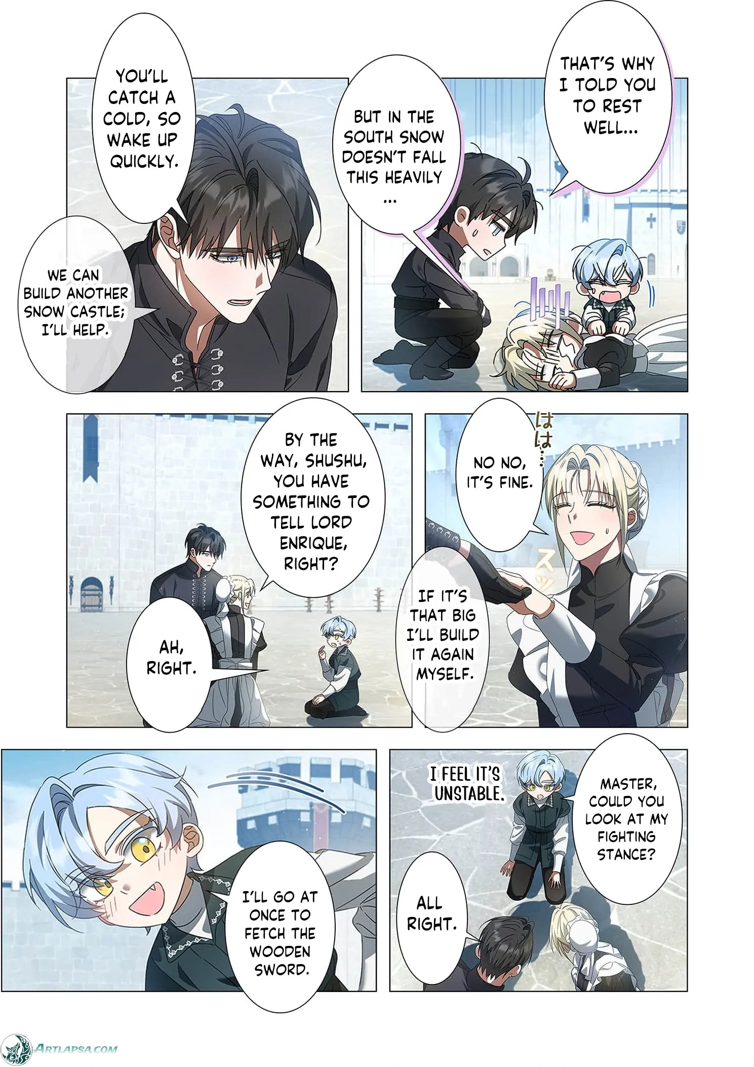 From a background character to the guardian of the marquess