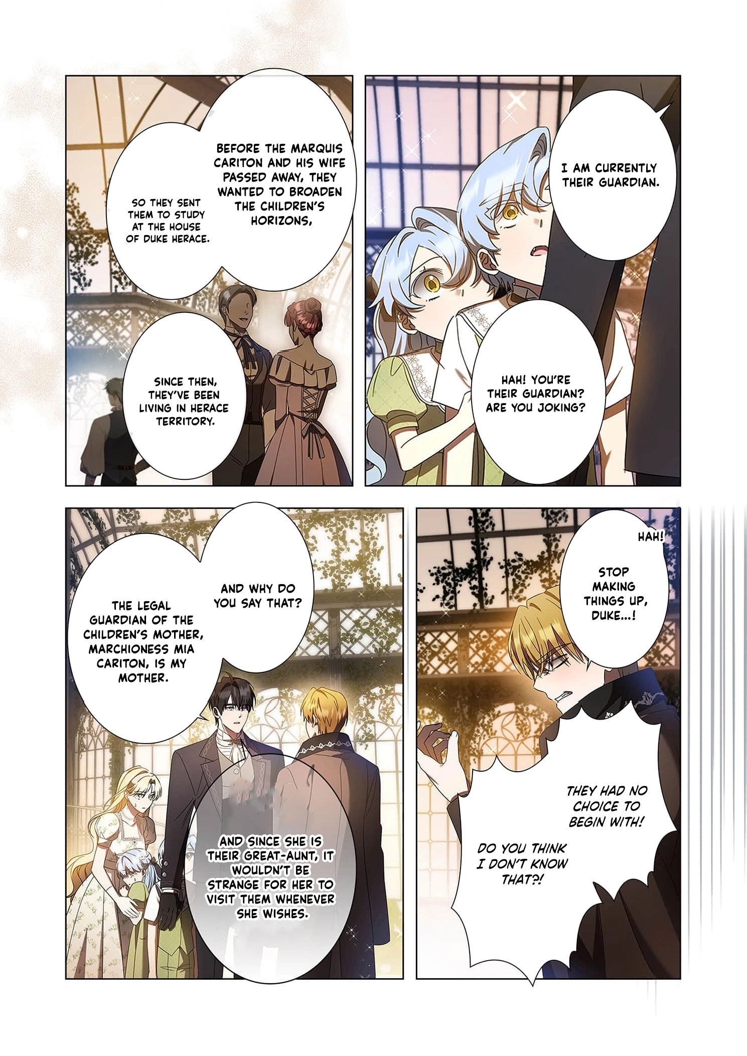 From a background character to the guardian of the marquess