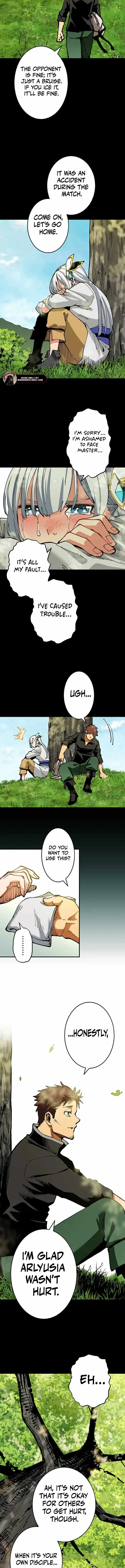 From Old Country Bumpkin to Master Swordsman: My Hotshot Disciples Are All Grown Up Now, and They Won’t Leave Me Alone (Webtoon) Chapter 8 page 7 - 