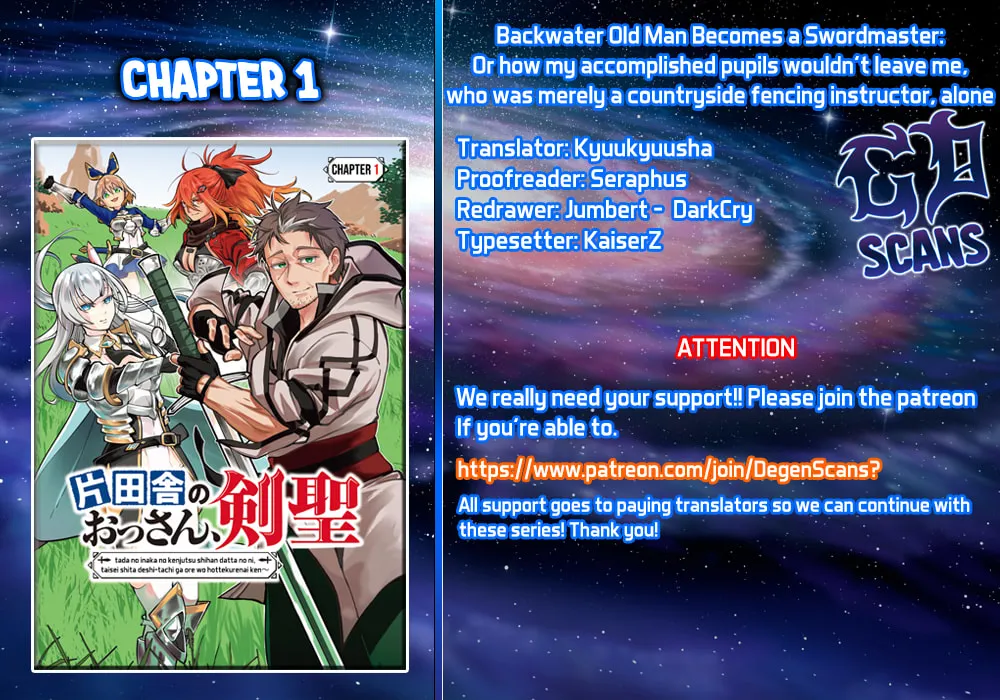 From Old Country Bumpkin to Master Swordsman Chapter 1.1 page 1 - 