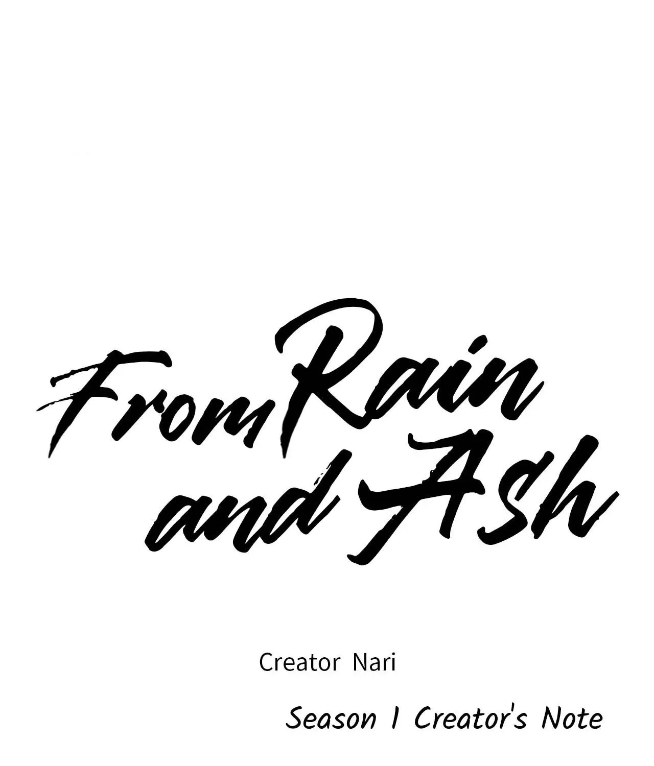 From Rain and Ash Chapter 30.5 page 1 - 