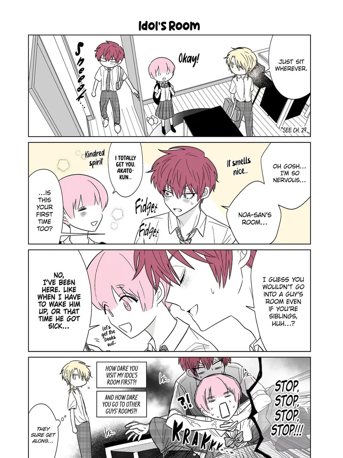 From Superfan to Stepsister Chapter 29.5 page 3 - 
