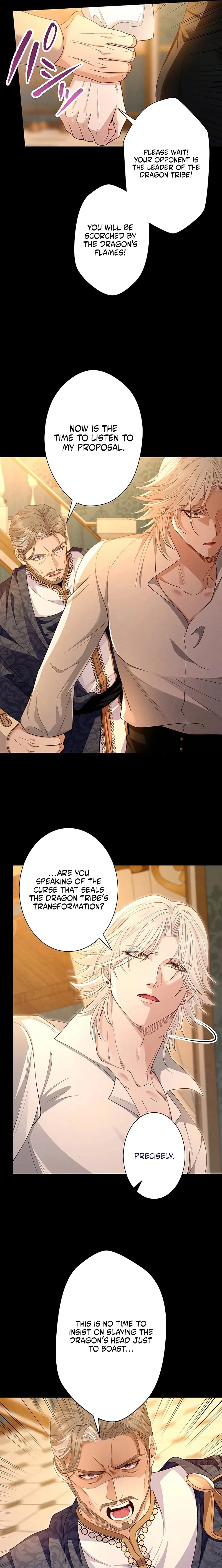 Fuguu no Hanayome wa, Utsukushiki Ryuu Ou ni Ubawareru Chapter 51 page 8 - 