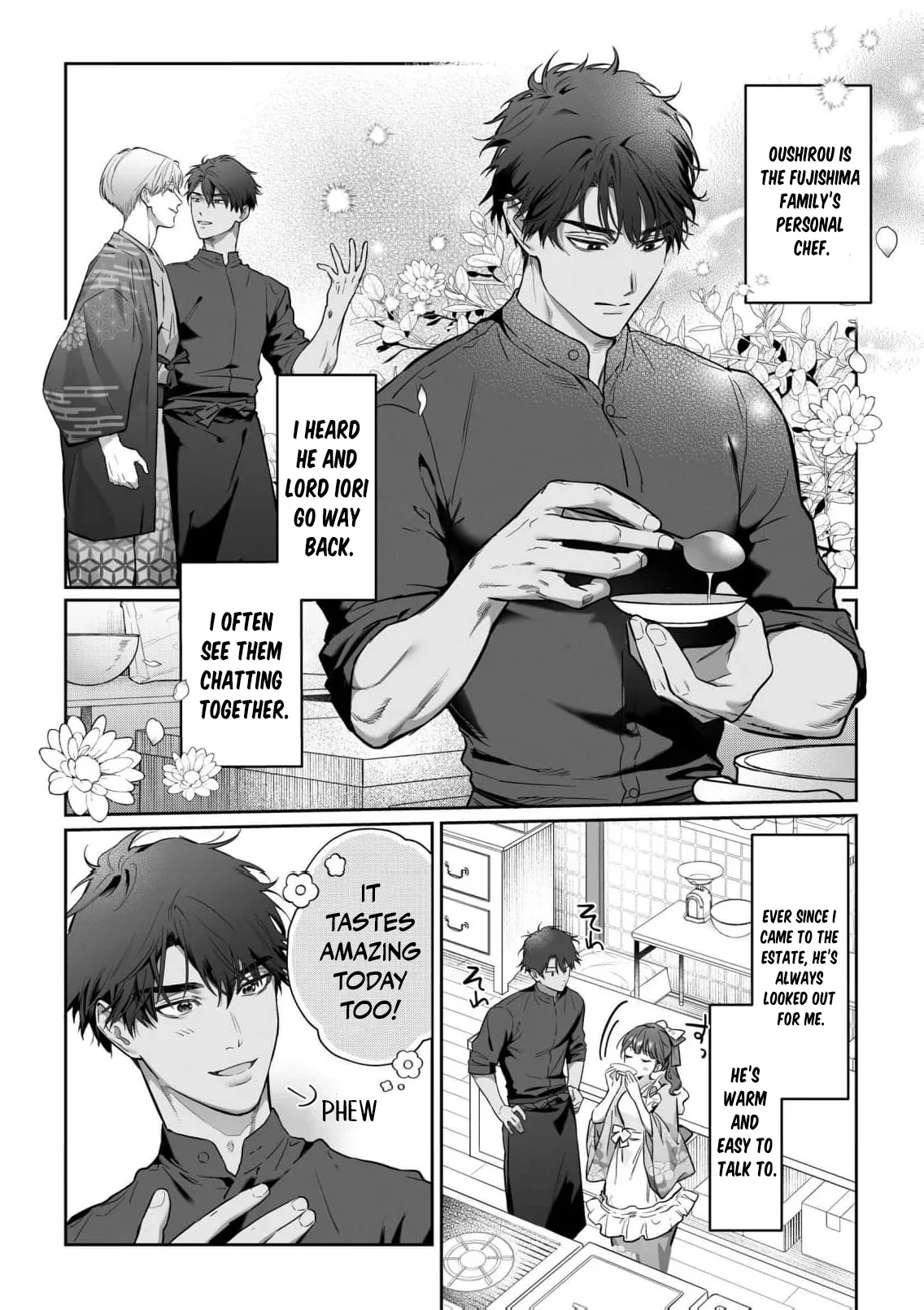 Fujishima-ya no Inen ~Watashi no Karadade Shika Aji ga Shinai Danna-sama-tachi no Koukotsu Zetchou Maji Naburi~ Chapter 1 page 12 - 