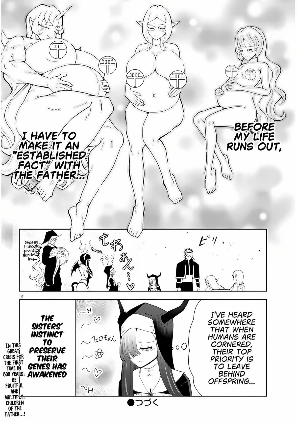 Fujun na Sister-tachi wa Zange Shinai Chapter 34 page 18 - 