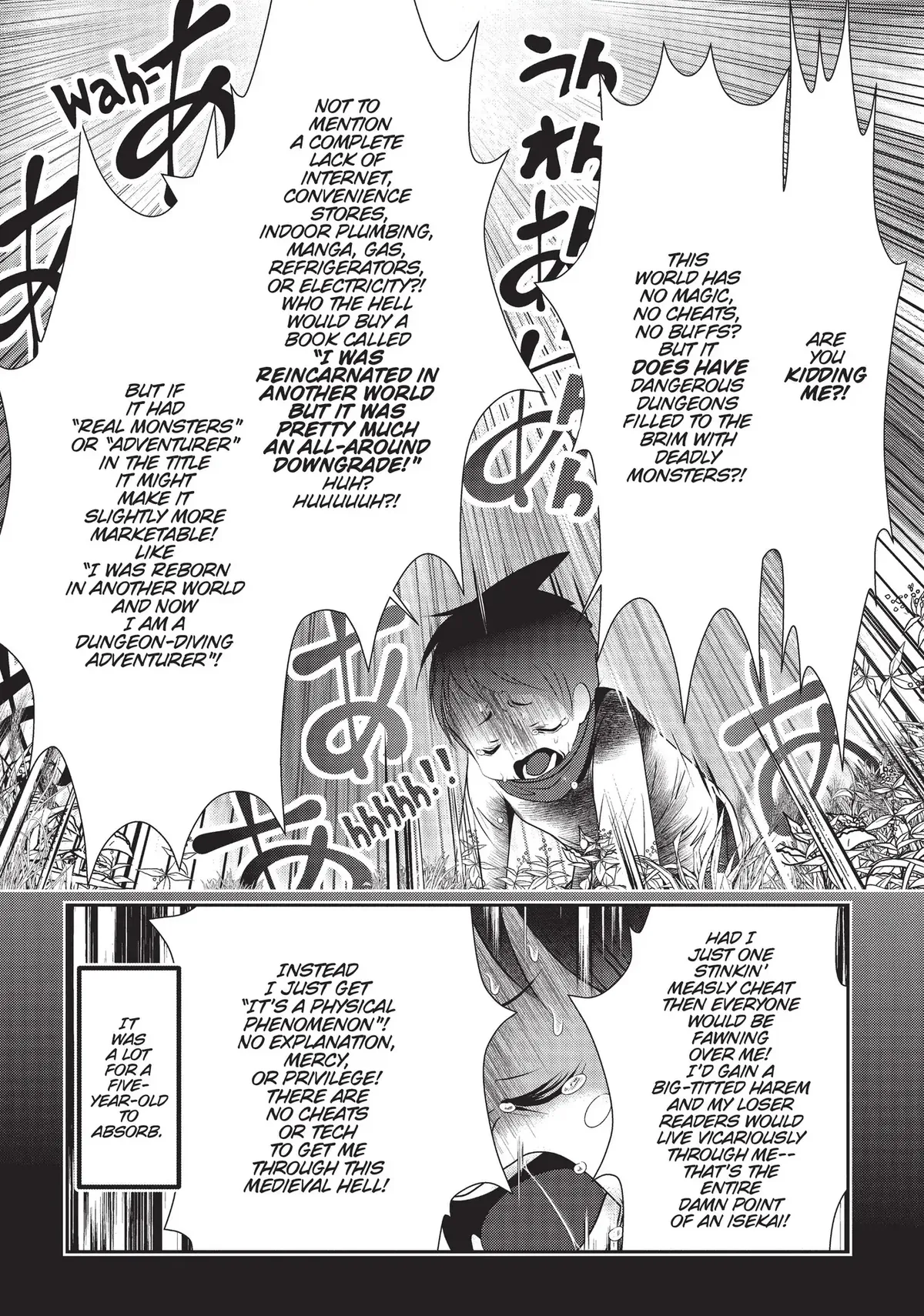 FukaFuka Dungeon Kouryakuki: Ore no Isekai Tensei Boukentan Chapter 1 page 14 - 