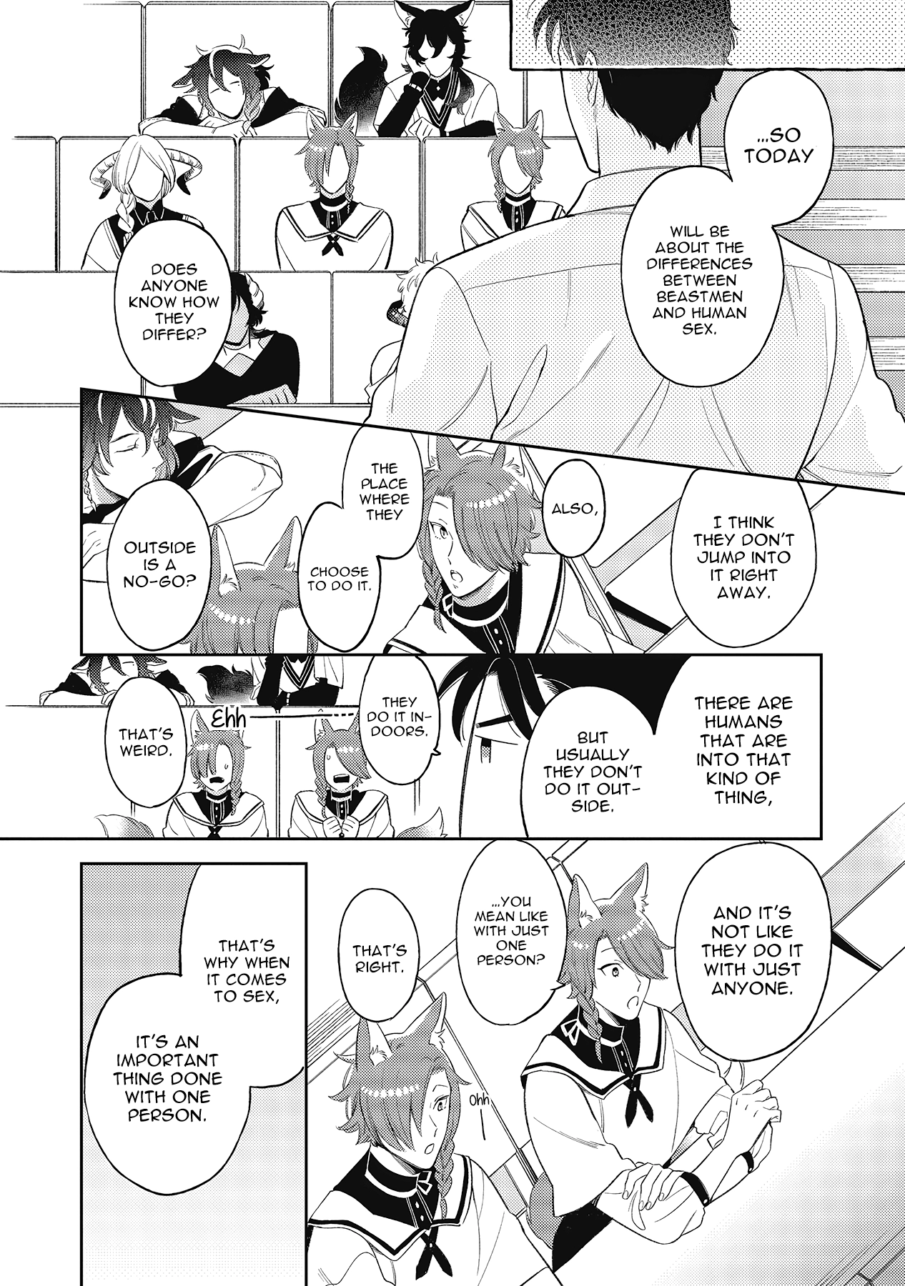 Fukigen na Kemono no Itoshikata Chapter 1 page 23 - 