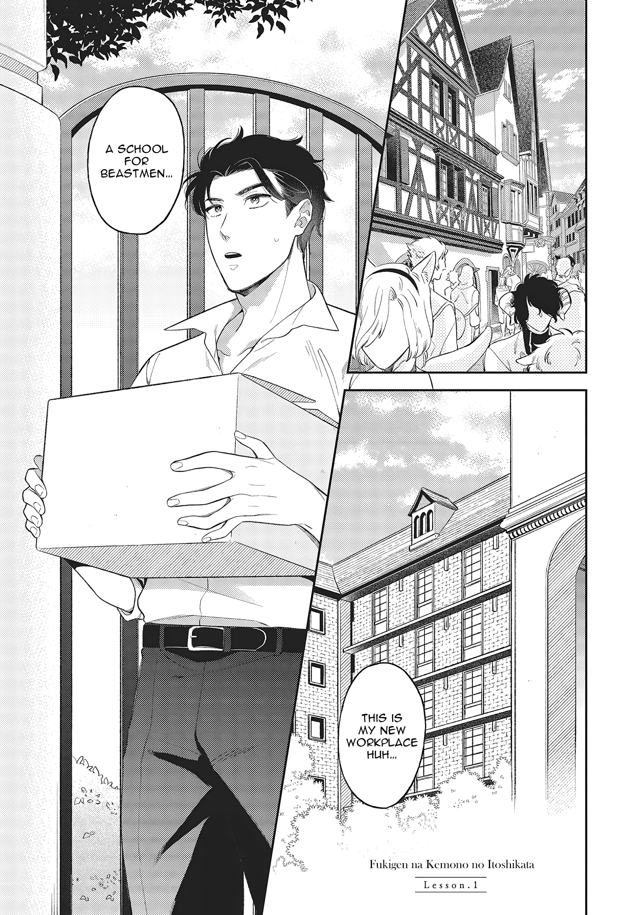Fukigen na Kemono no Itoshikata Chapter 1 page 6 - 