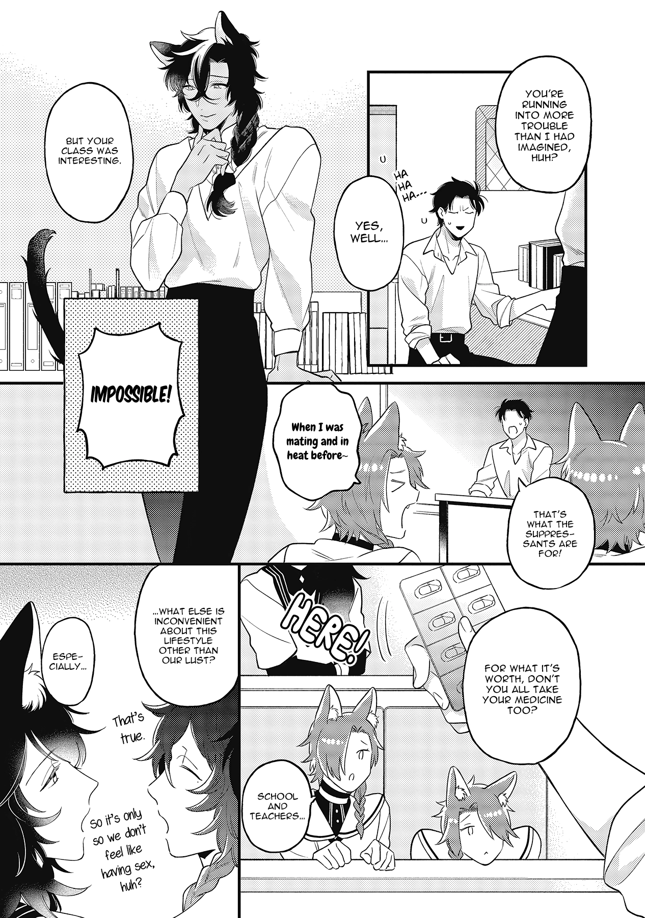 Fukigen na Kemono no Itoshikata Chapter 3 page 13 - 