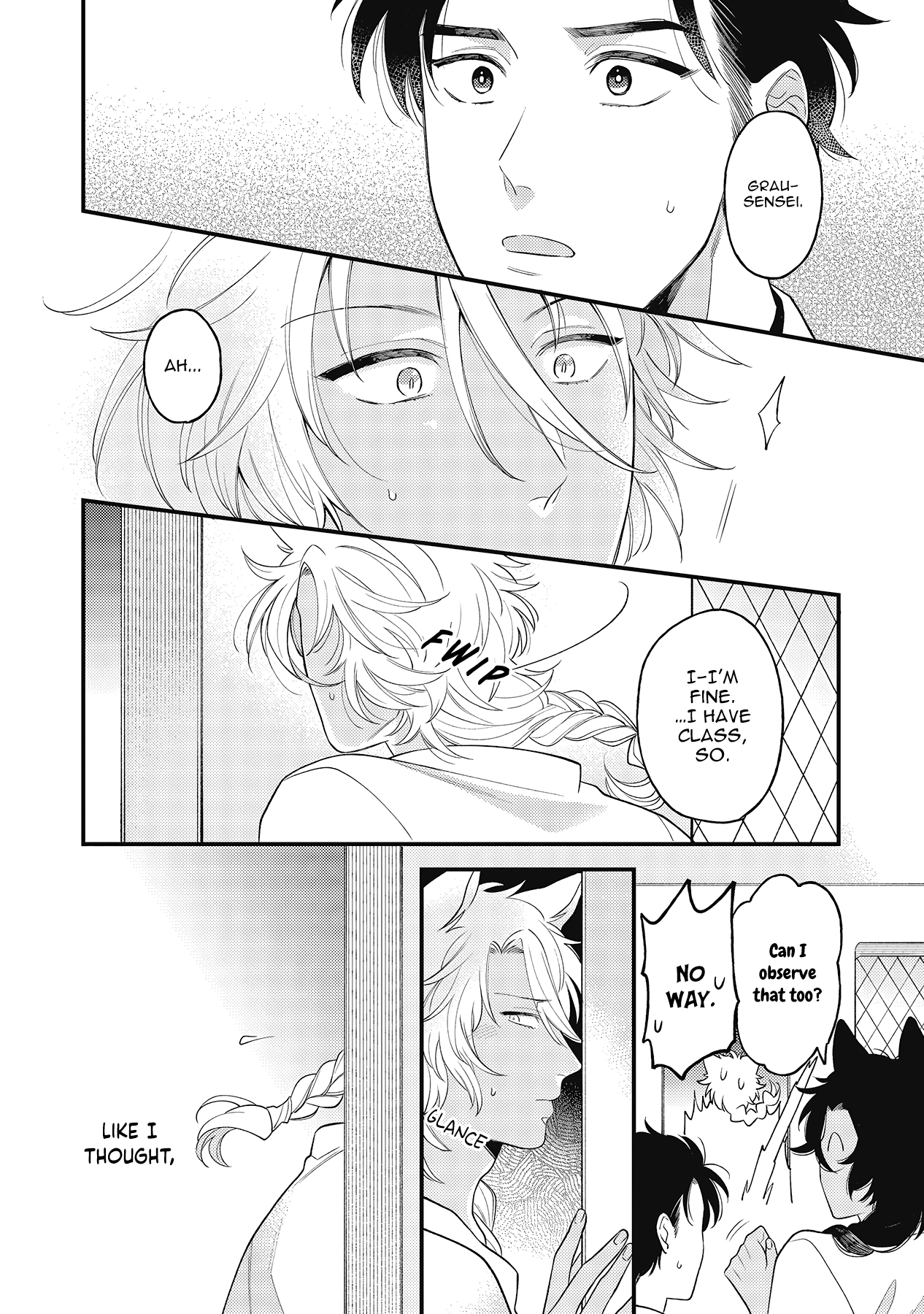 Fukigen na Kemono no Itoshikata Chapter 3 page 8 - 