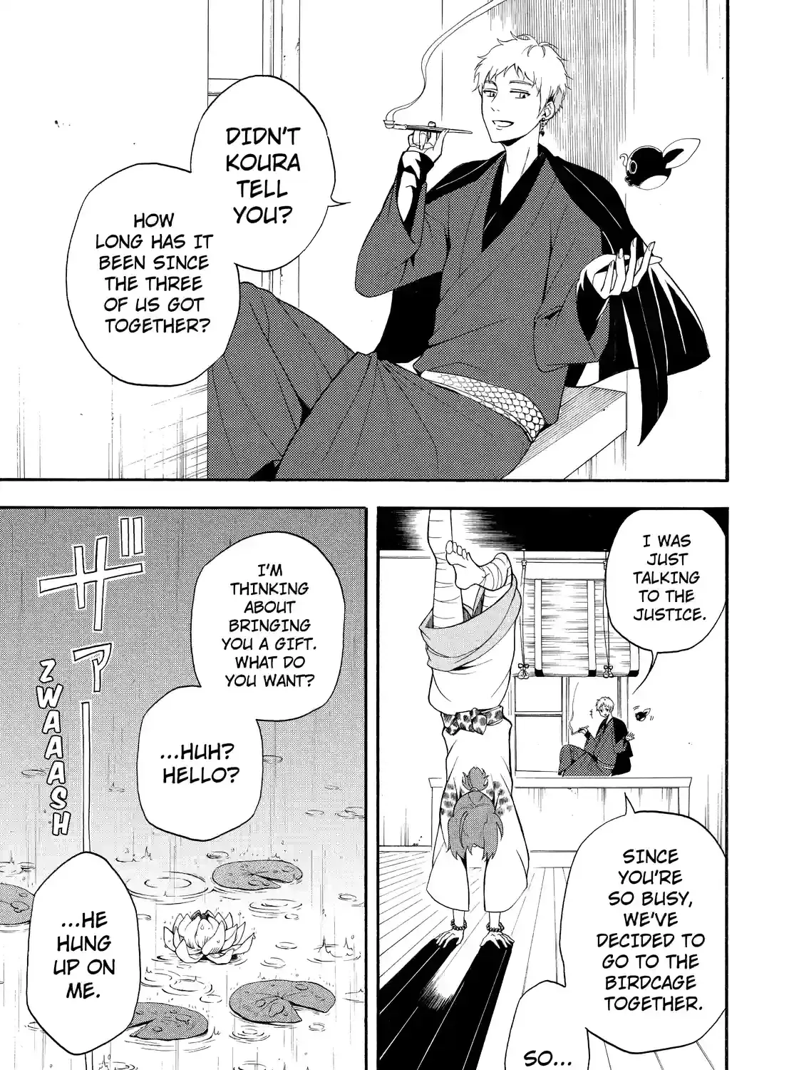 Fukigen Na Mononokean Chapter 58 page 37 - 