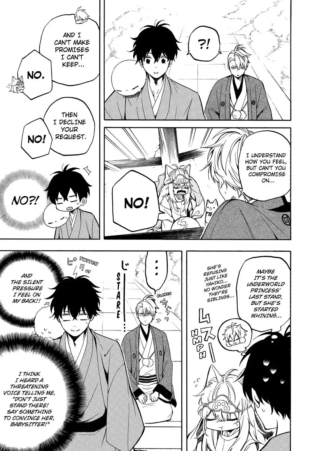 Fukigen Na Mononokean Chapter 74 page 22 - 