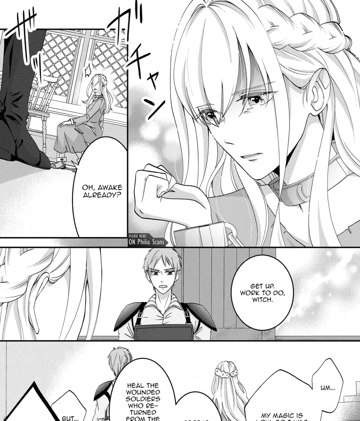 Fukushuu no Ou Taishihi - Shiitagerareta Reijiu wa Reikoku Kishi no Te wo Toru Chapter 1 page 15 - 