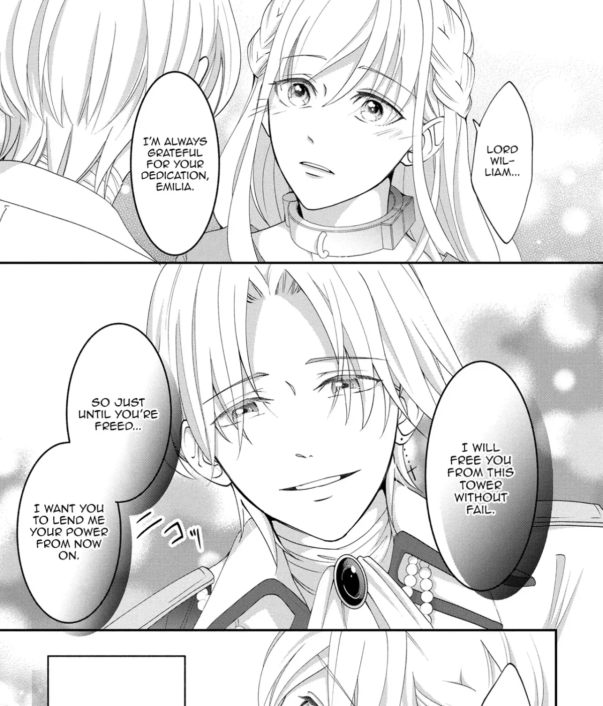 Fukushuu no Ou Taishihi - Shiitagerareta Reijiu wa Reikoku Kishi no Te wo Toru Chapter 1 page 49 - 