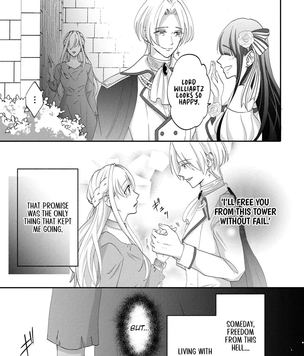 Fukushuu no Ou Taishihi - Shiitagerareta Reijiu wa Reikoku Kishi no Te wo Toru Chapter 1 page 93 - 