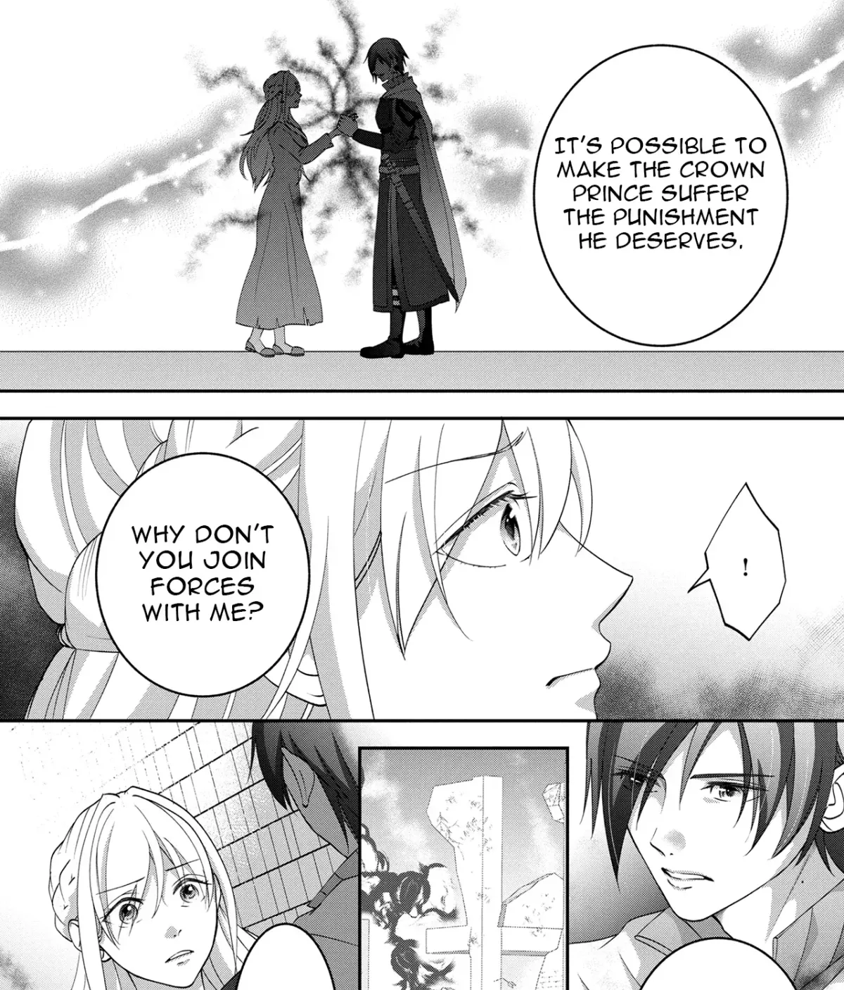 Fukushuu no Ou Taishihi - Shiitagerareta Reijiu wa Reikoku Kishi no Te wo Toru Chapter 2 page 31 - 