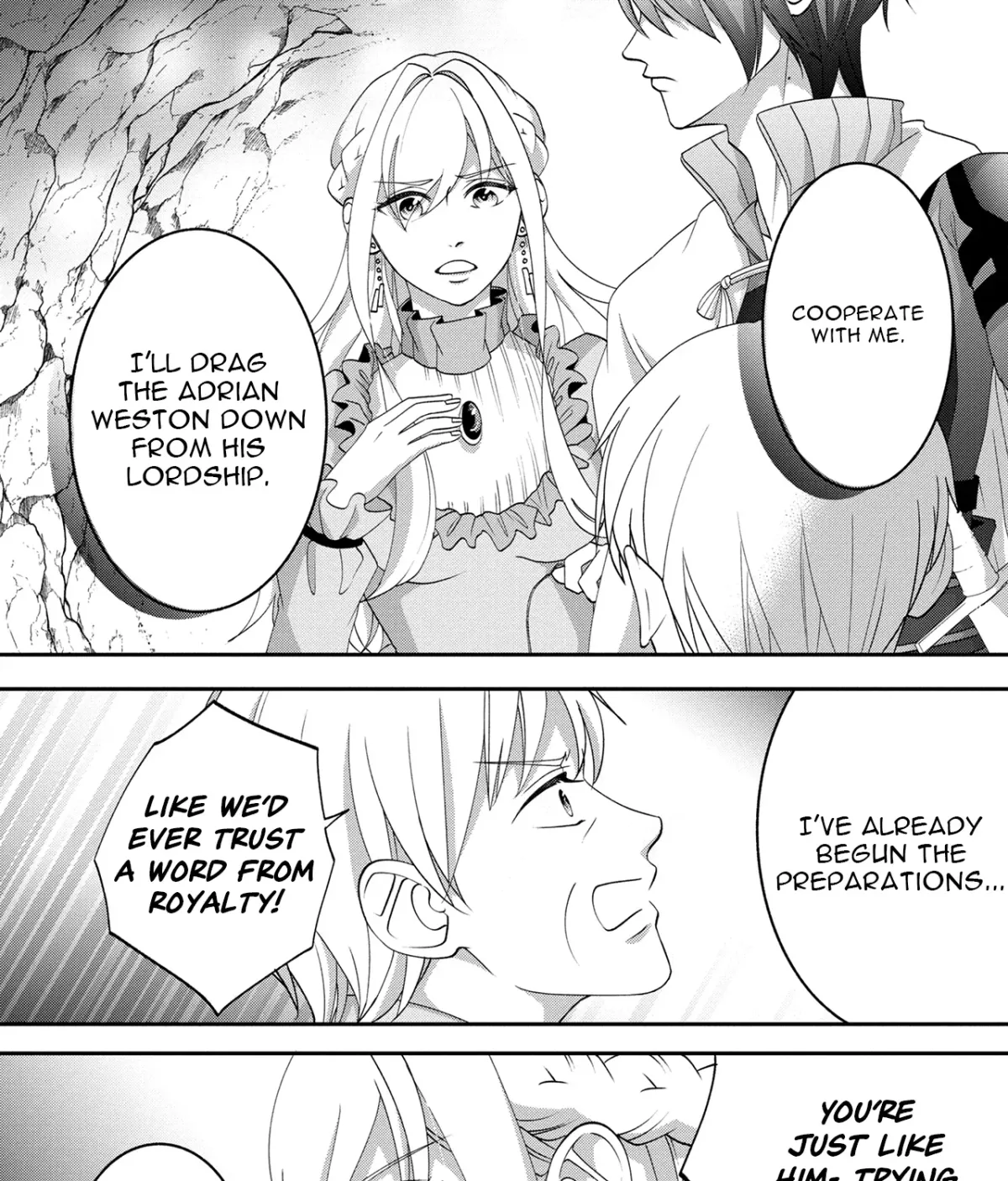 Fukushuu no Ou Taishihi - Shiitagerareta Reijiu wa Reikoku Kishi no Te wo Toru Chapter 6 page 19 - 