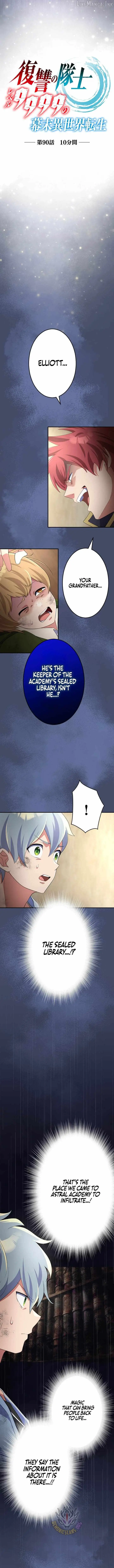 Fukushuu no Taishi - Level 9999 no Bakumatsu Isekai Tensei Chapter 90 page 2 - 