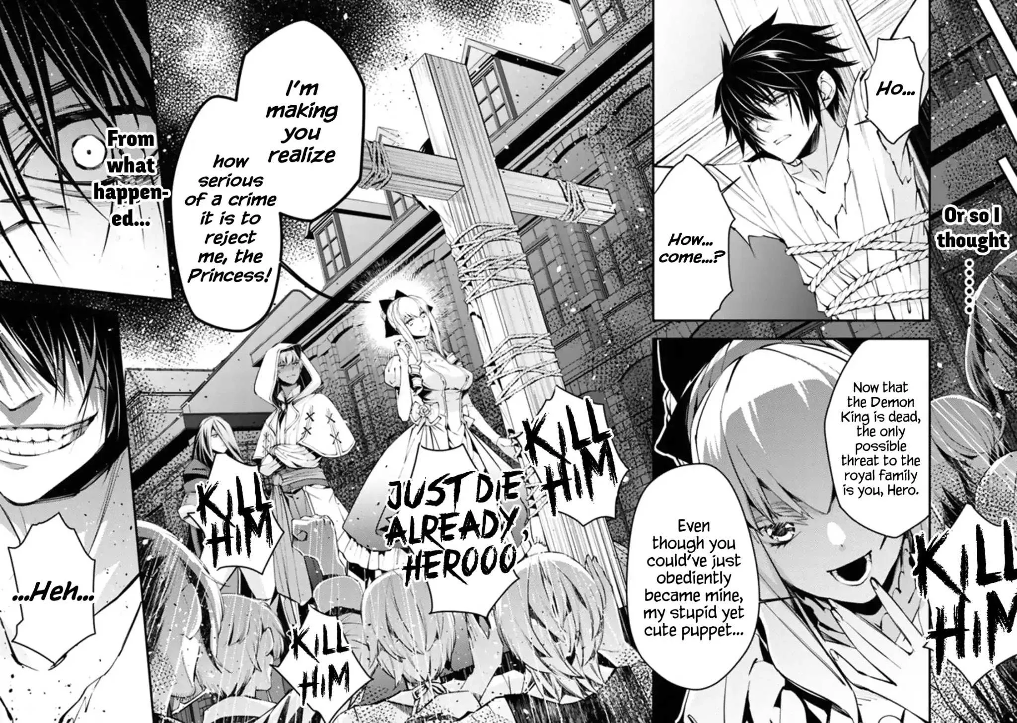 Fukushuu o Koinegau Saikyou Yuusha wa, Yami no Chikara de Senmetsu Musou Suru Chapter 1 page 3 - 