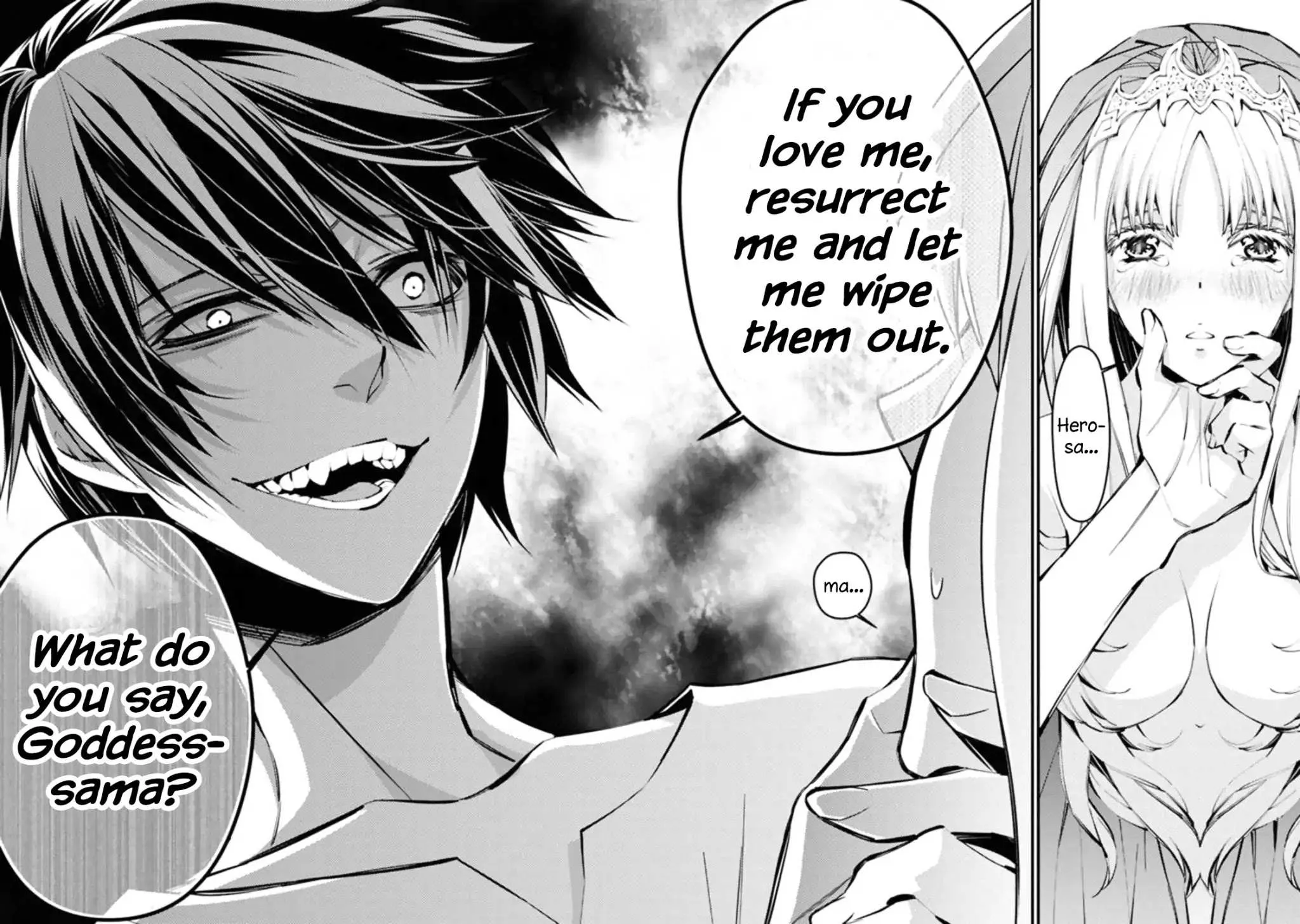 Fukushuu o Koinegau Saikyou Yuusha wa, Yami no Chikara de Senmetsu Musou Suru Chapter 1 page 9 - 
