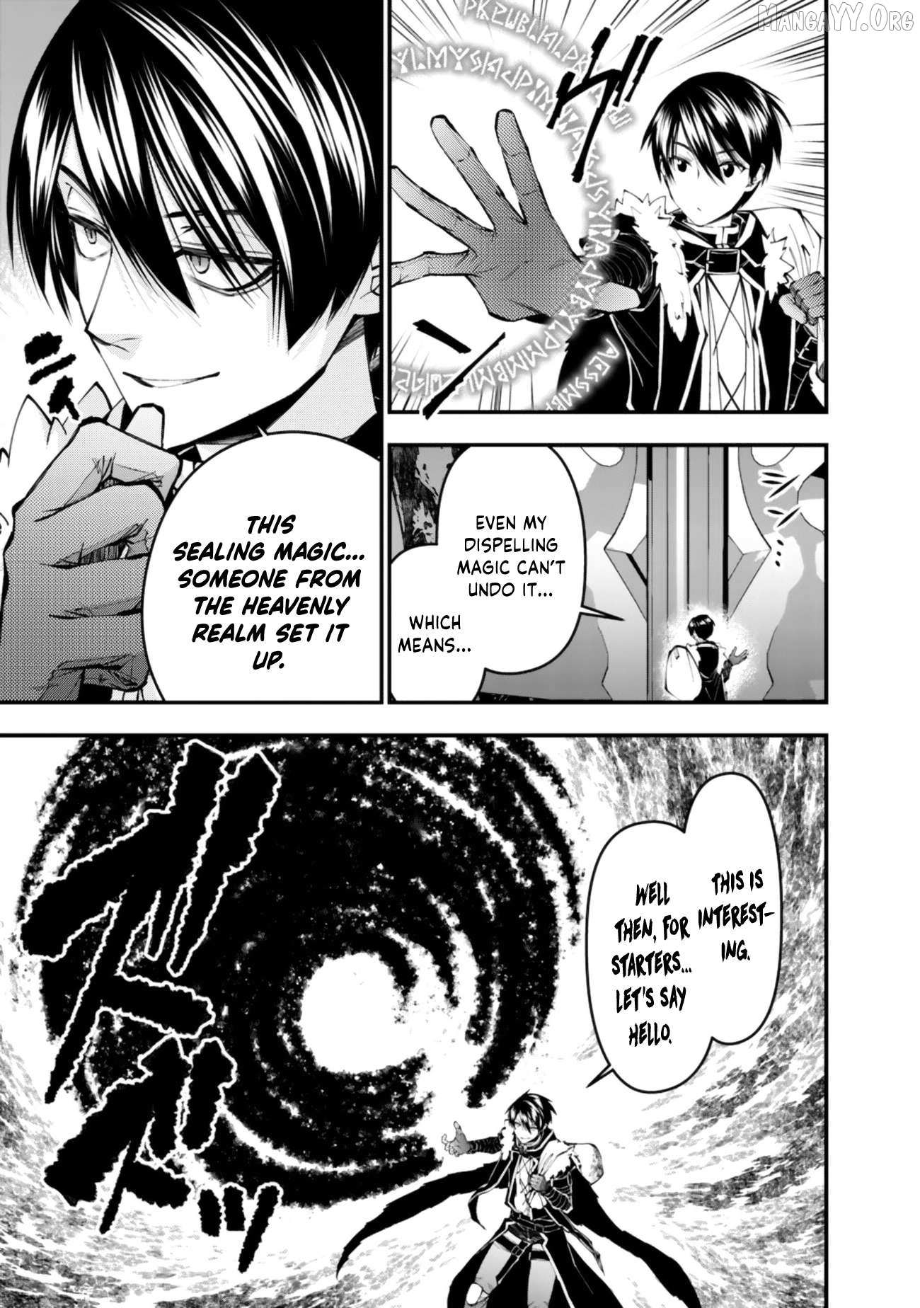 Fukushuu o Koinegau Saikyou Yuusha wa, Yami no Chikara de Senmetsu Musou Suru Chapter 128 page 14 - 