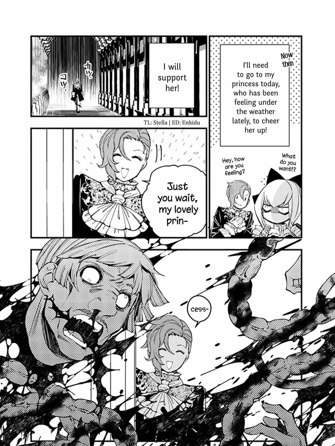 Fukushuu o Koinegau Saikyou Yuusha wa, Yami no Chikara de Senmetsu Musou Suru Chapter 26.5 page 4 - 