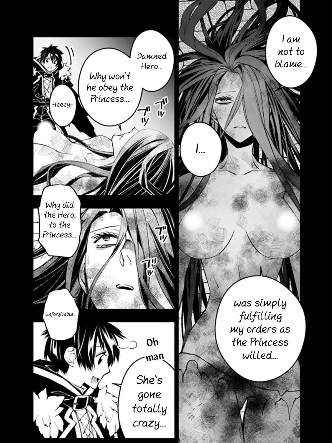 Fukushuu o Koinegau Saikyou Yuusha wa, Yami no Chikara de Senmetsu Musou Suru Chapter 26 page 9 - 