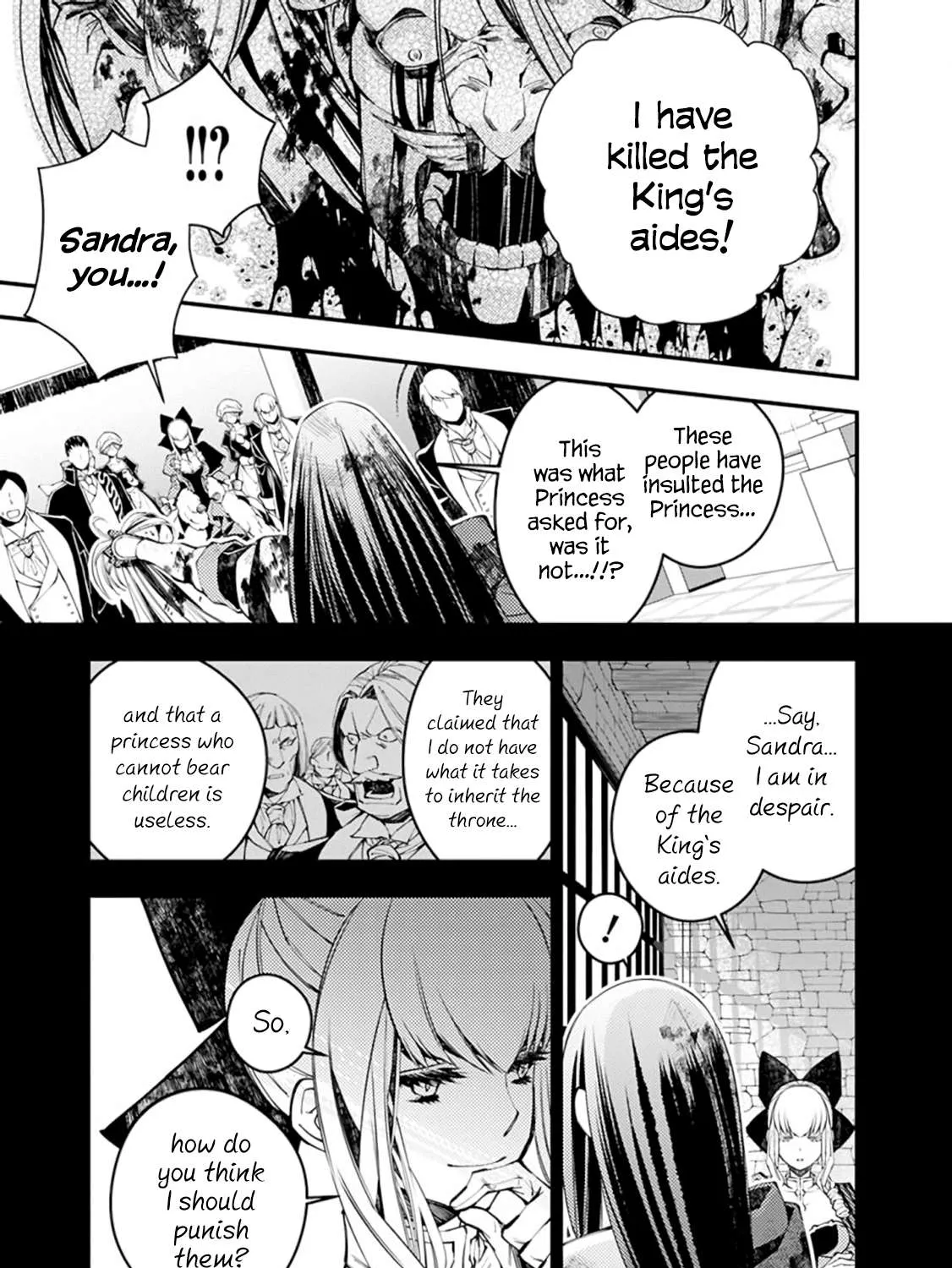 Fukushuu o Koinegau Saikyou Yuusha wa, Yami no Chikara de Senmetsu Musou Suru Chapter 27 page 11 - 