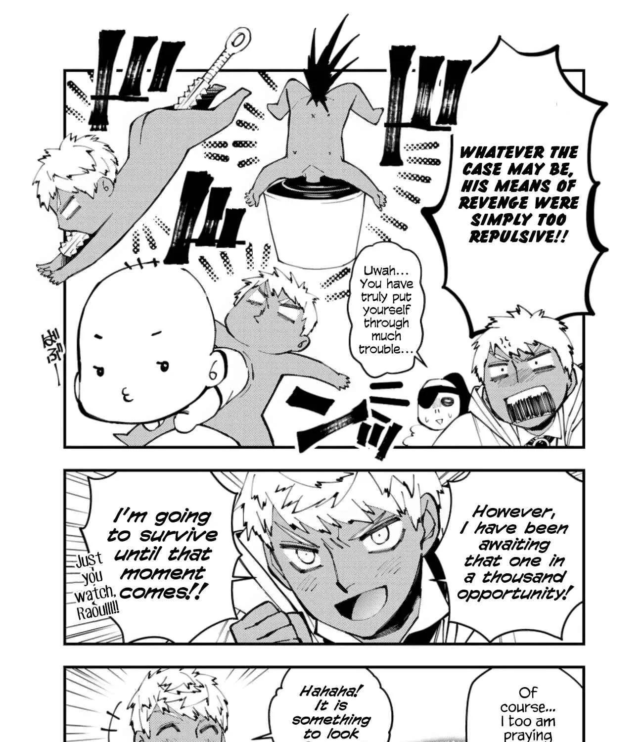 Fukushuu o Koinegau Saikyou Yuusha wa, Yami no Chikara de Senmetsu Musou Suru Chapter 40.1 page 3 - 