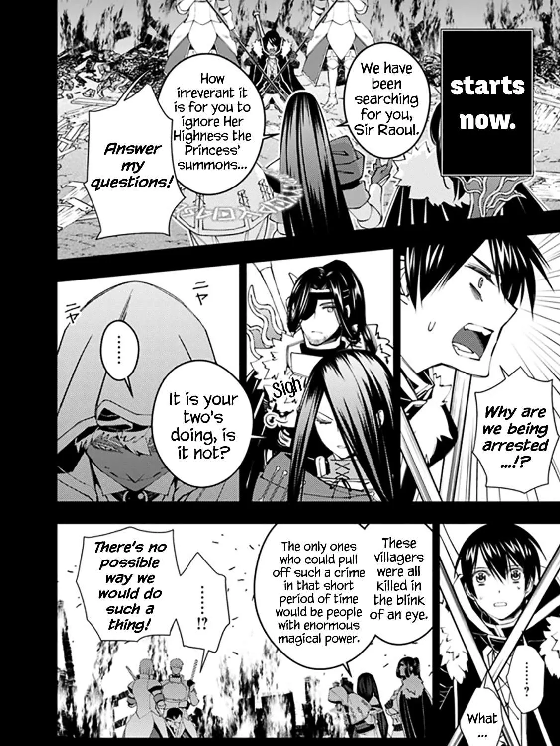Fukushuu o Koinegau Saikyou Yuusha wa, Yami no Chikara de Senmetsu Musou Suru Chapter 42 page 11 - 