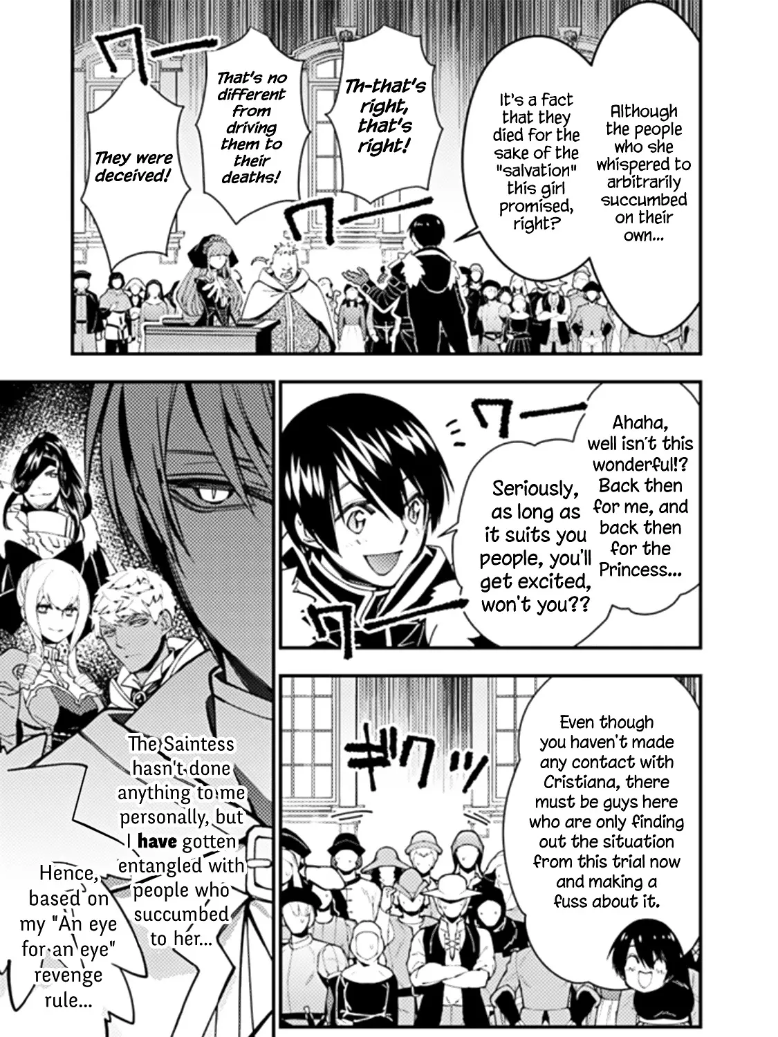 Fukushuu o Koinegau Saikyou Yuusha wa, Yami no Chikara de Senmetsu Musou Suru Chapter 57 page 35 - 