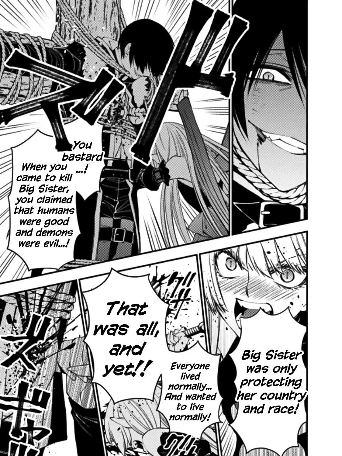 Fukushuu o Koinegau Saikyou Yuusha wa, Yami no Chikara de Senmetsu Musou Suru Chapter 60 page 35 - 