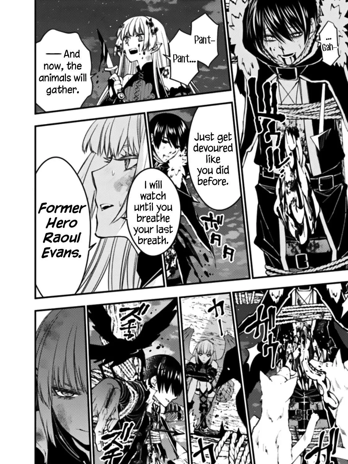 Fukushuu o Koinegau Saikyou Yuusha wa, Yami no Chikara de Senmetsu Musou Suru Chapter 60 page 37 - 