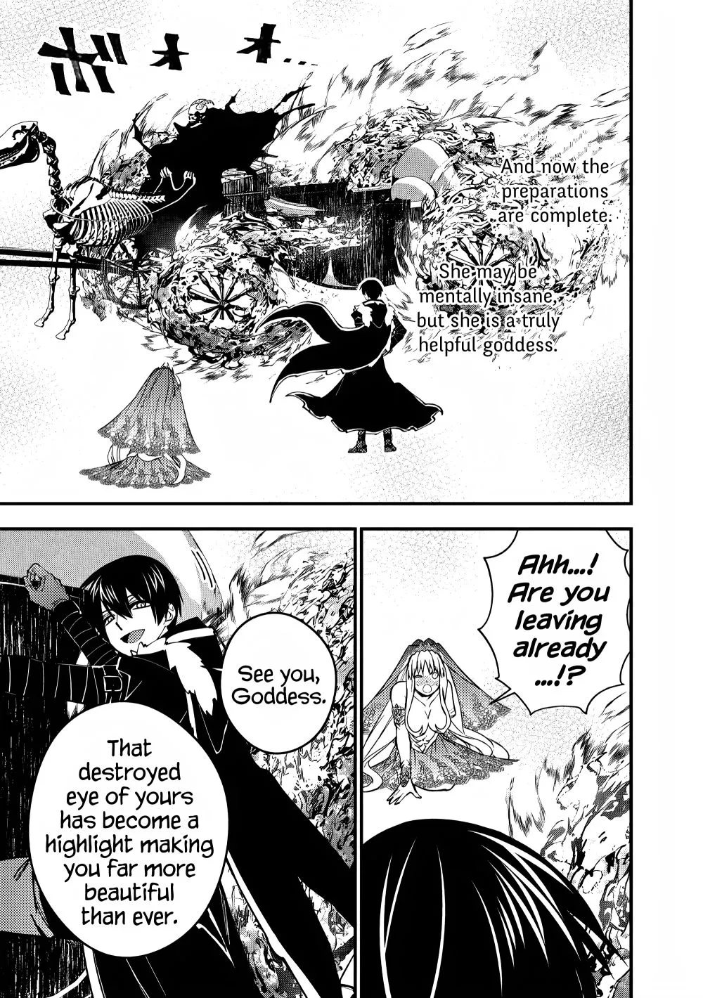 Fukushuu o Koinegau Saikyou Yuusha wa, Yami no Chikara de Senmetsu Musou Suru Chapter 61 page 14 - 