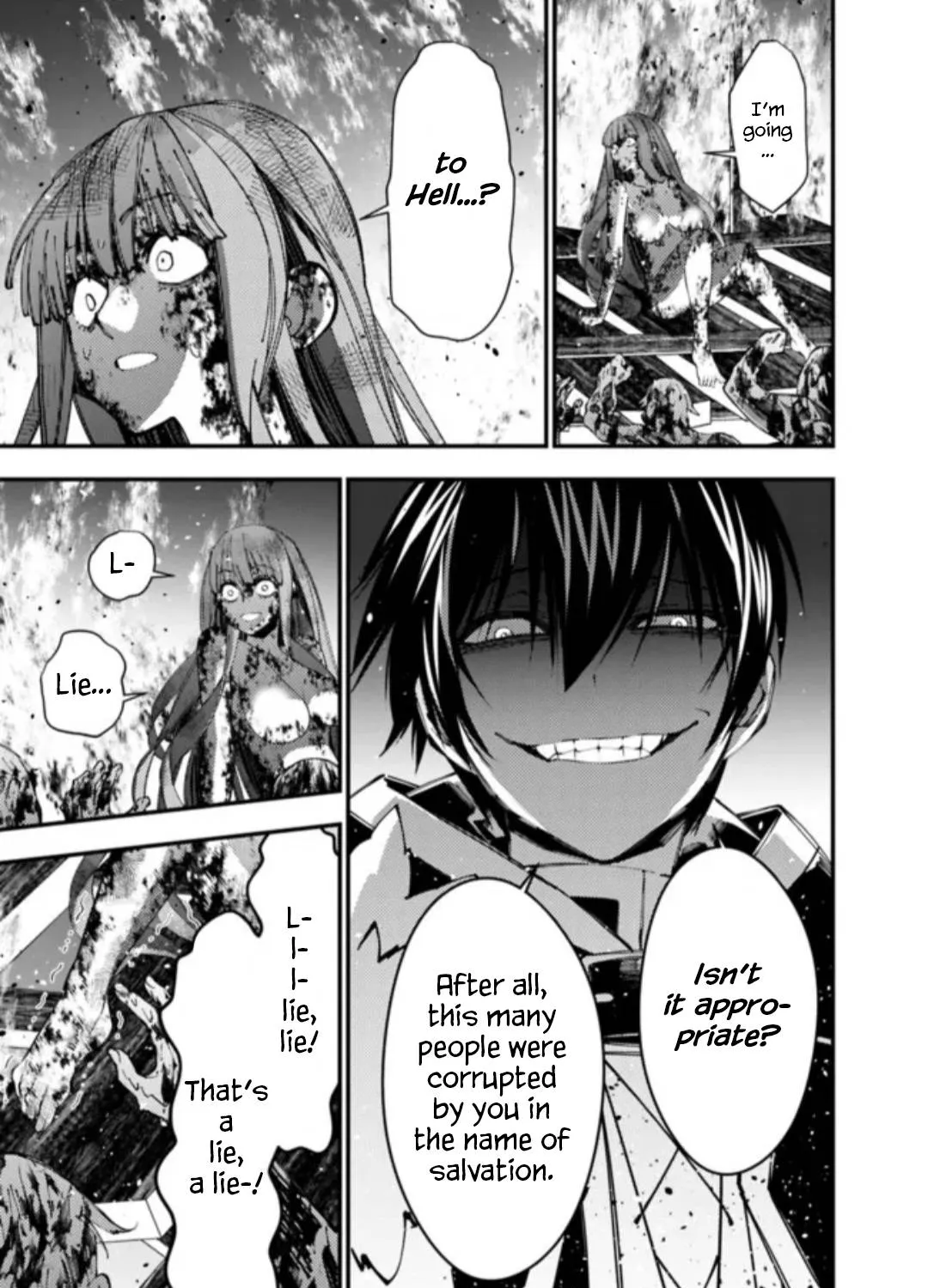 Fukushuu o Koinegau Saikyou Yuusha wa, Yami no Chikara de Senmetsu Musou Suru Chapter 66 page 13 - 